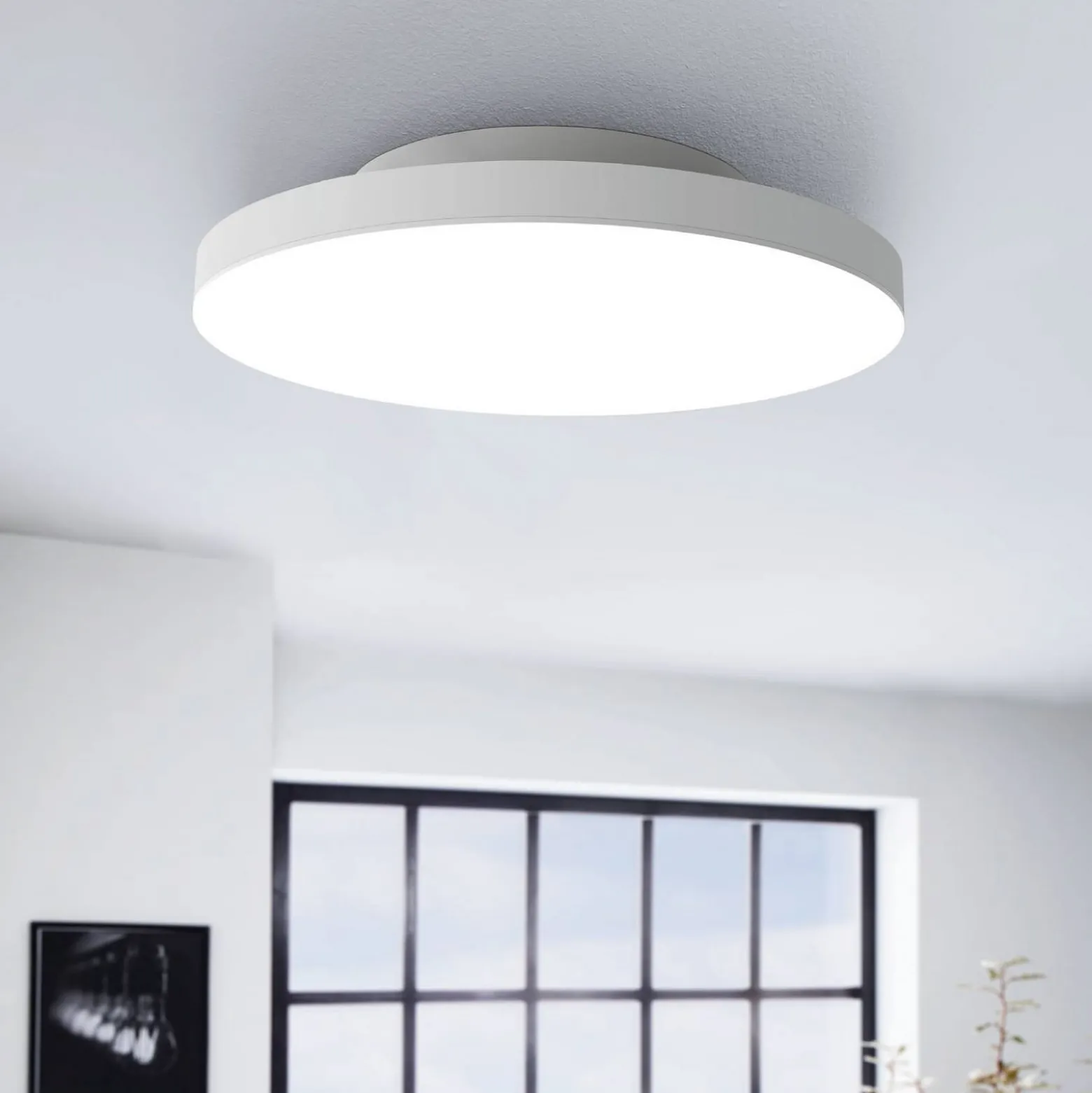 EGLO connect Turcona-Z LED-Deckenleuchte Ø 45 cm