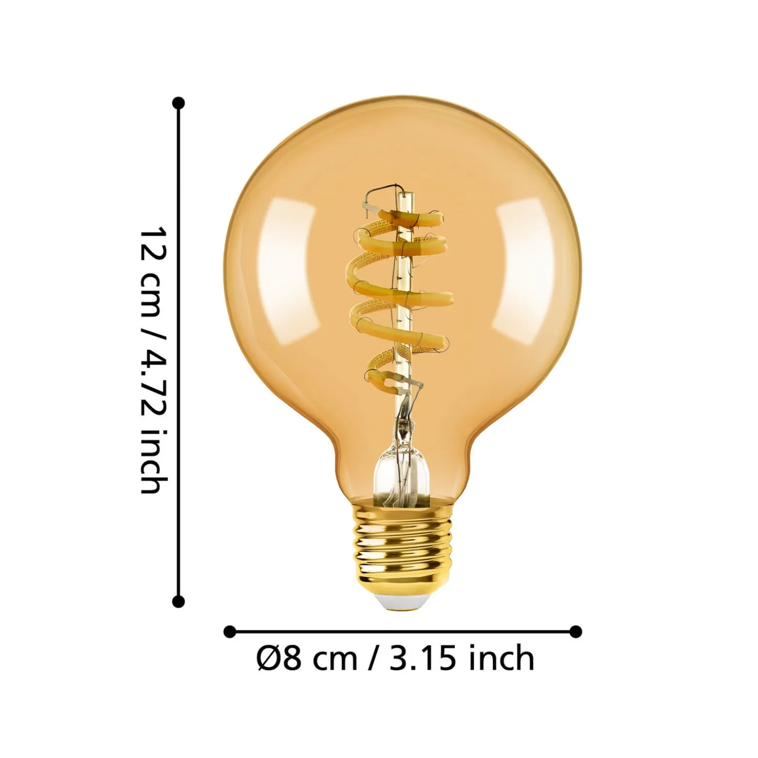 EGLO connect-z E27 G80 Globe 5,5W 400lm 2200-6500K