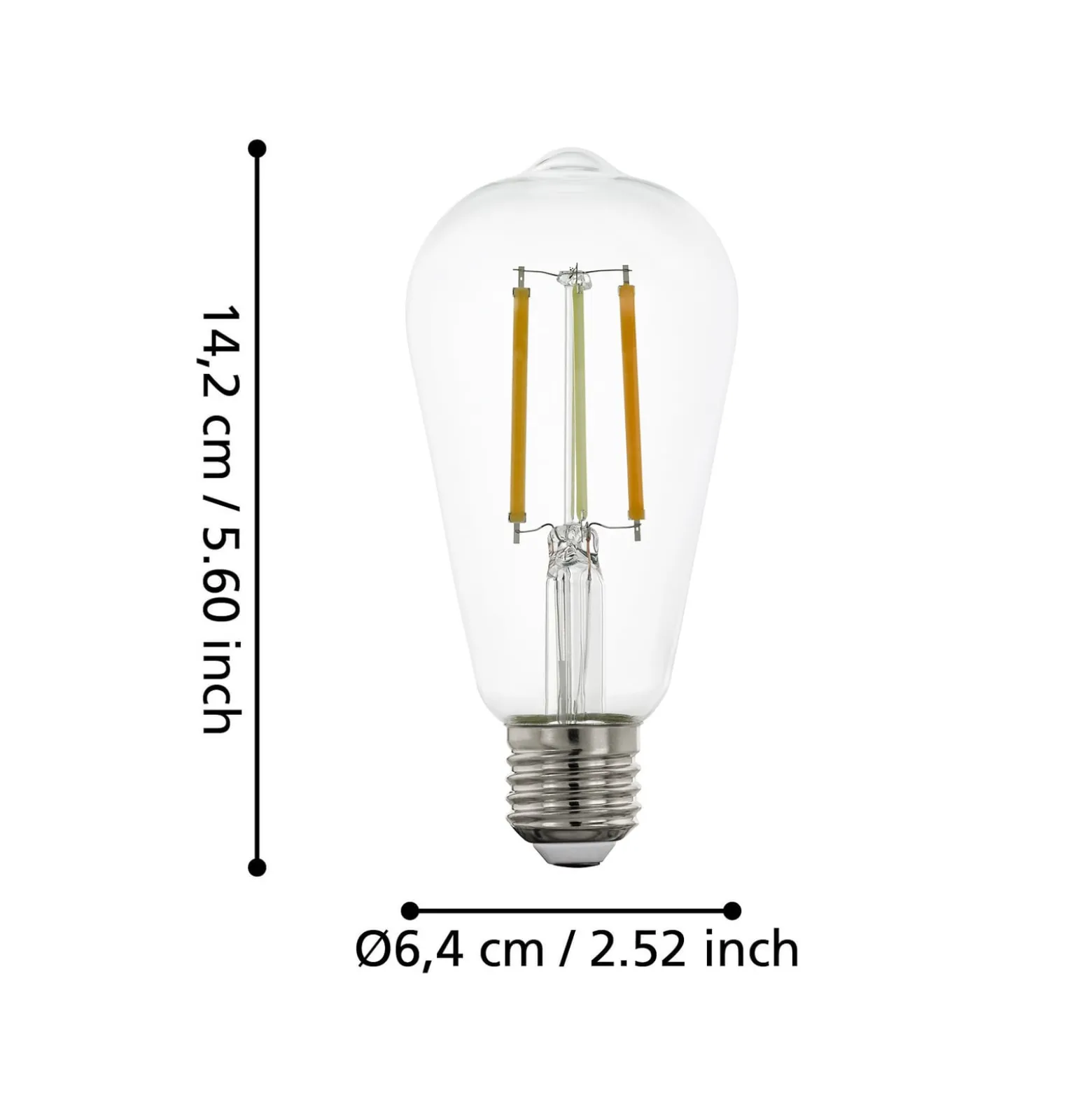 EGLO connect-z E27 ST64 Lampe 6W 806lm 2200-6500K