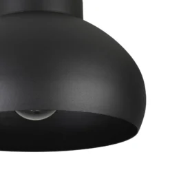 EGLO Mogano 2 Deckenleuchte, Ø28cm, schwarz