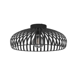 EGLO Mogano 3 Deckenleuchte, Käfigschirm, Ø43cm