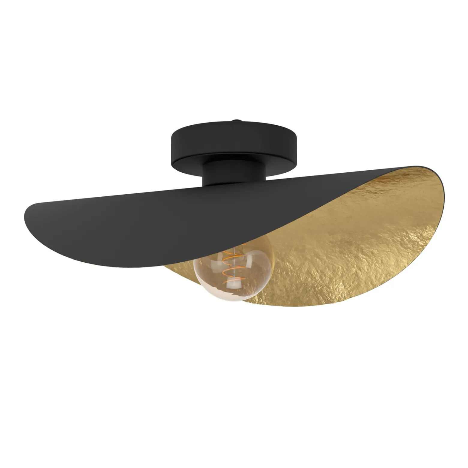 EGLO Stars Of Light Deckenleuchte Saceda, schwarz/gold