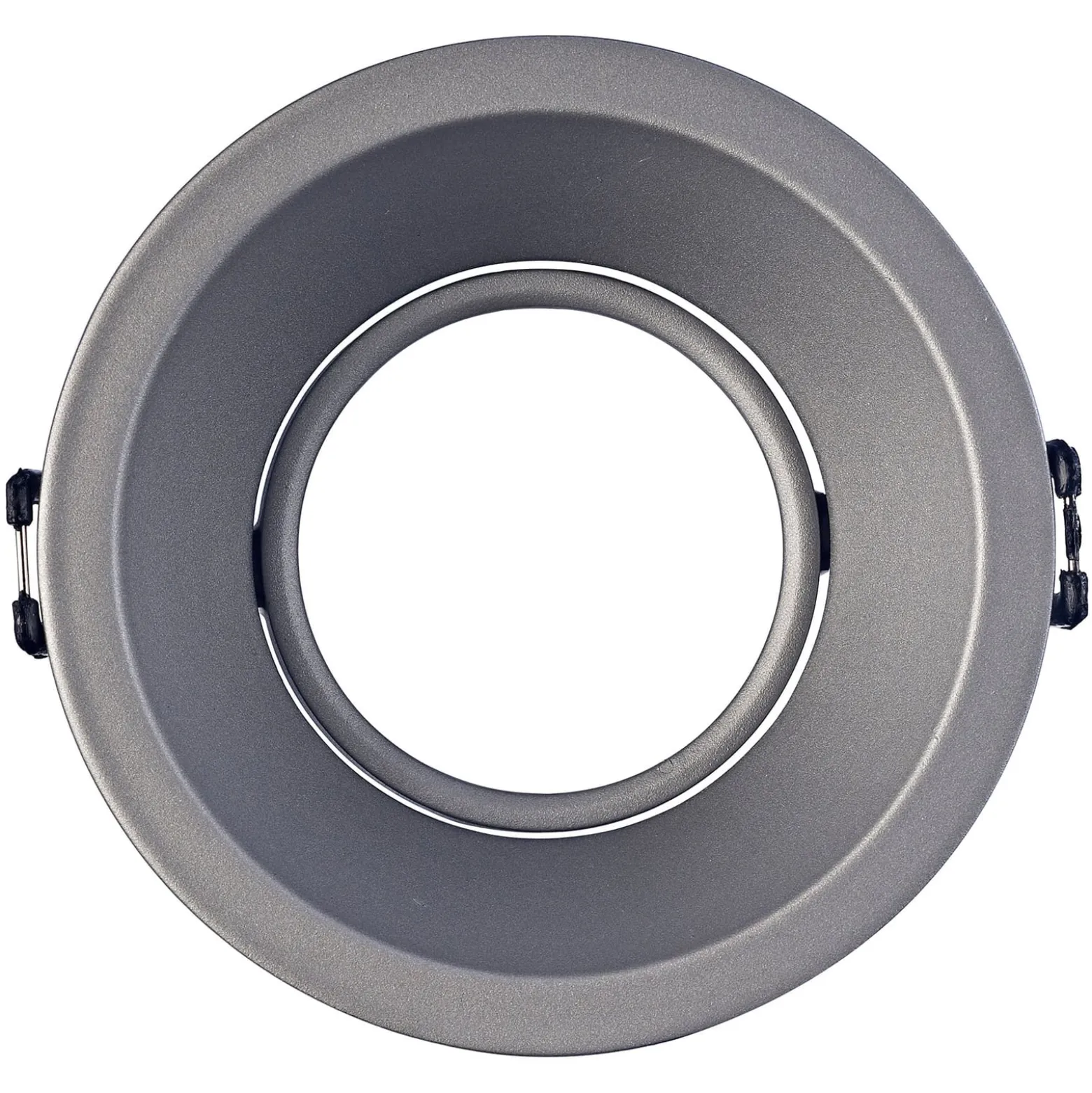 Einbauleuchte Comfort, rund, aluminium