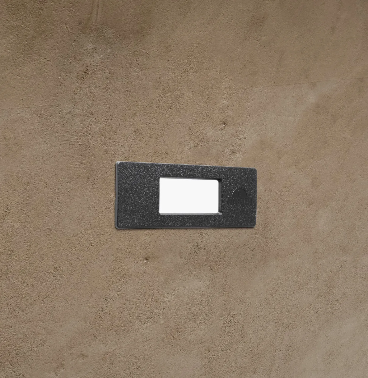 Einbauleuchte Nina IP55 schwarz/opal 15 cm R7S CCT Kunstharz