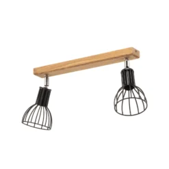 Envostar Aria Deckenlampe Eiche geölt, 2-flammig