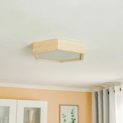 Envostar Deckenlampe Hagen, Pinie natur