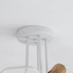 Envostar Joiy Deckenlampe 5-flg verteilt weiß/holz