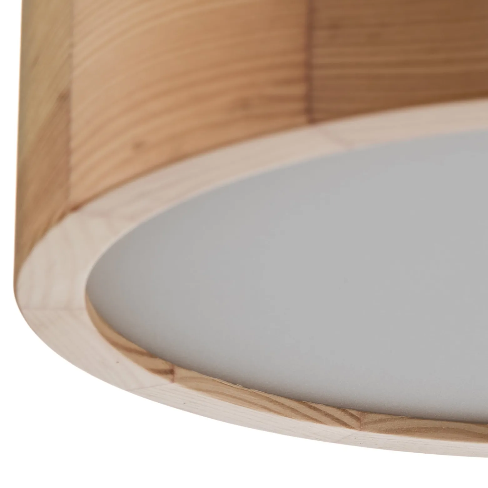 Envostar Kerio Deckenlampe, Ø 27 cm, kiefer natur