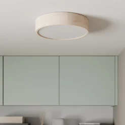 Envostar Kerio Deckenlampe, Ø 37 cm, weiß
