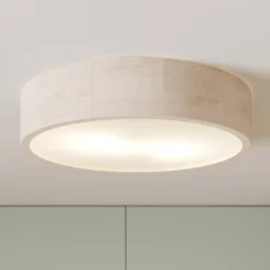 Envostar Kerio Deckenlampe, Ø 37 cm, weiß