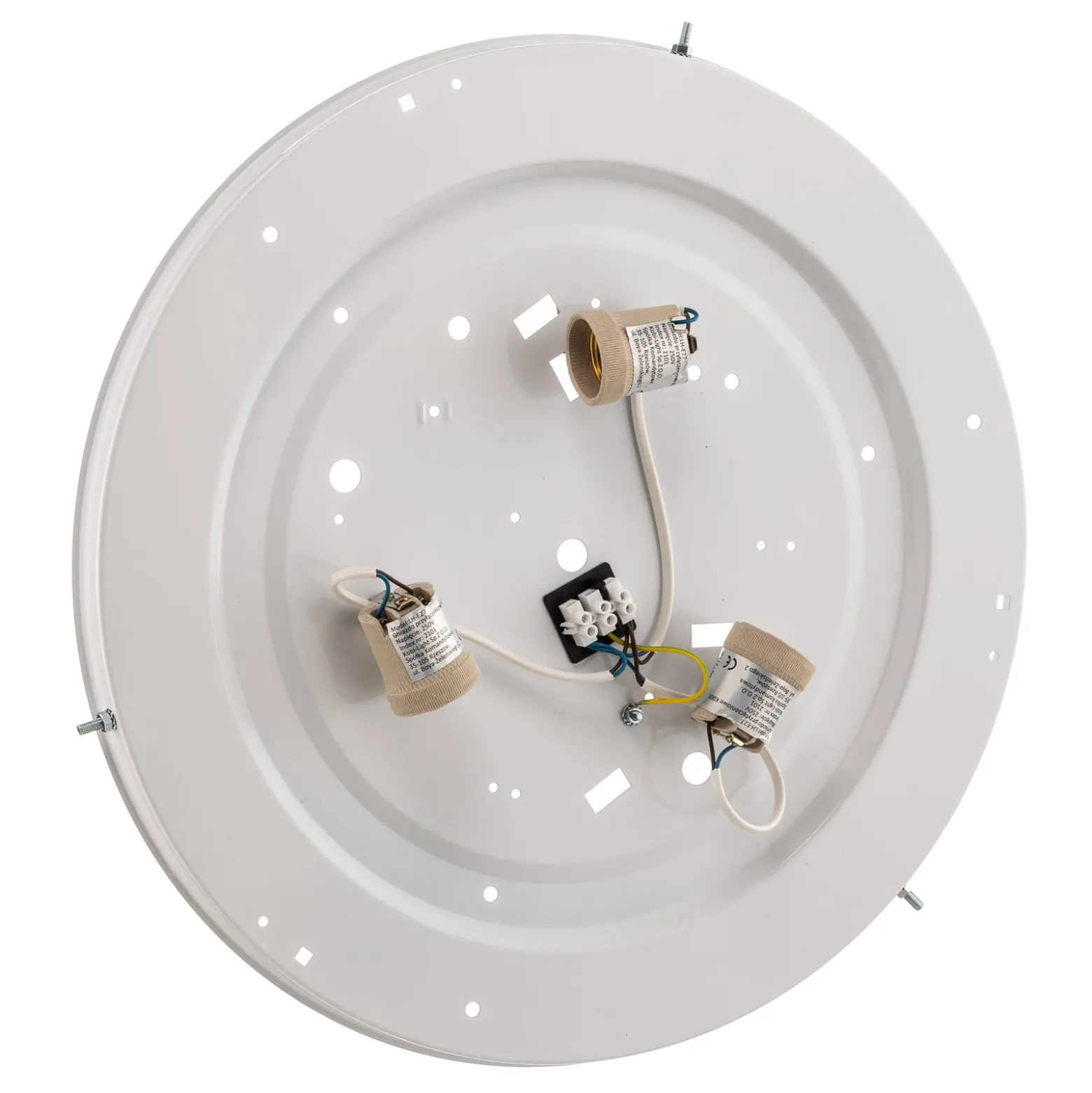 Envostar Zeus Deckenlampe aus Holz, kiefer, Ø 47cm