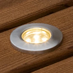 3er Erweiterungsset Bodeneinbauleuchte Mini flach