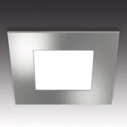 5er-Set Einbauleuchte FQ 68-LED warmweiß, eckig