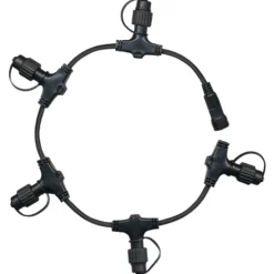 Erweiterungskabel Ring m. 5 Anschlüssen, System 24