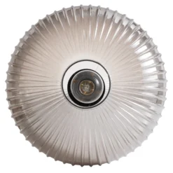 Esszimmerlampe Coco, Ø 30 cm, schwarz/rauchgrau, Glas