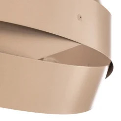 Euluna Deckenleuchte Tornado, beige, Ø 50 cm