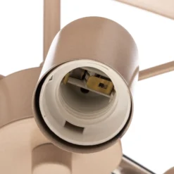 Euluna Deckenleuchte Tornado, beige, Ø 50 cm