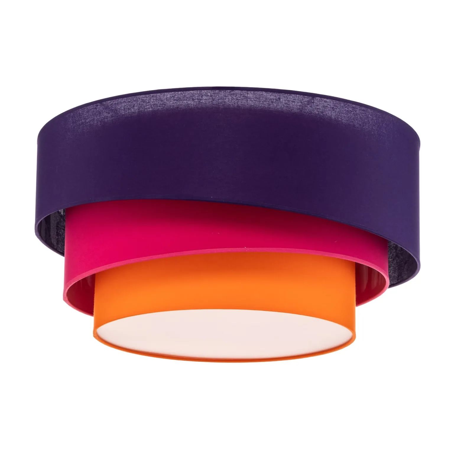 Euluna Trio Max Decke, Ø60cm, violett/pink/orange