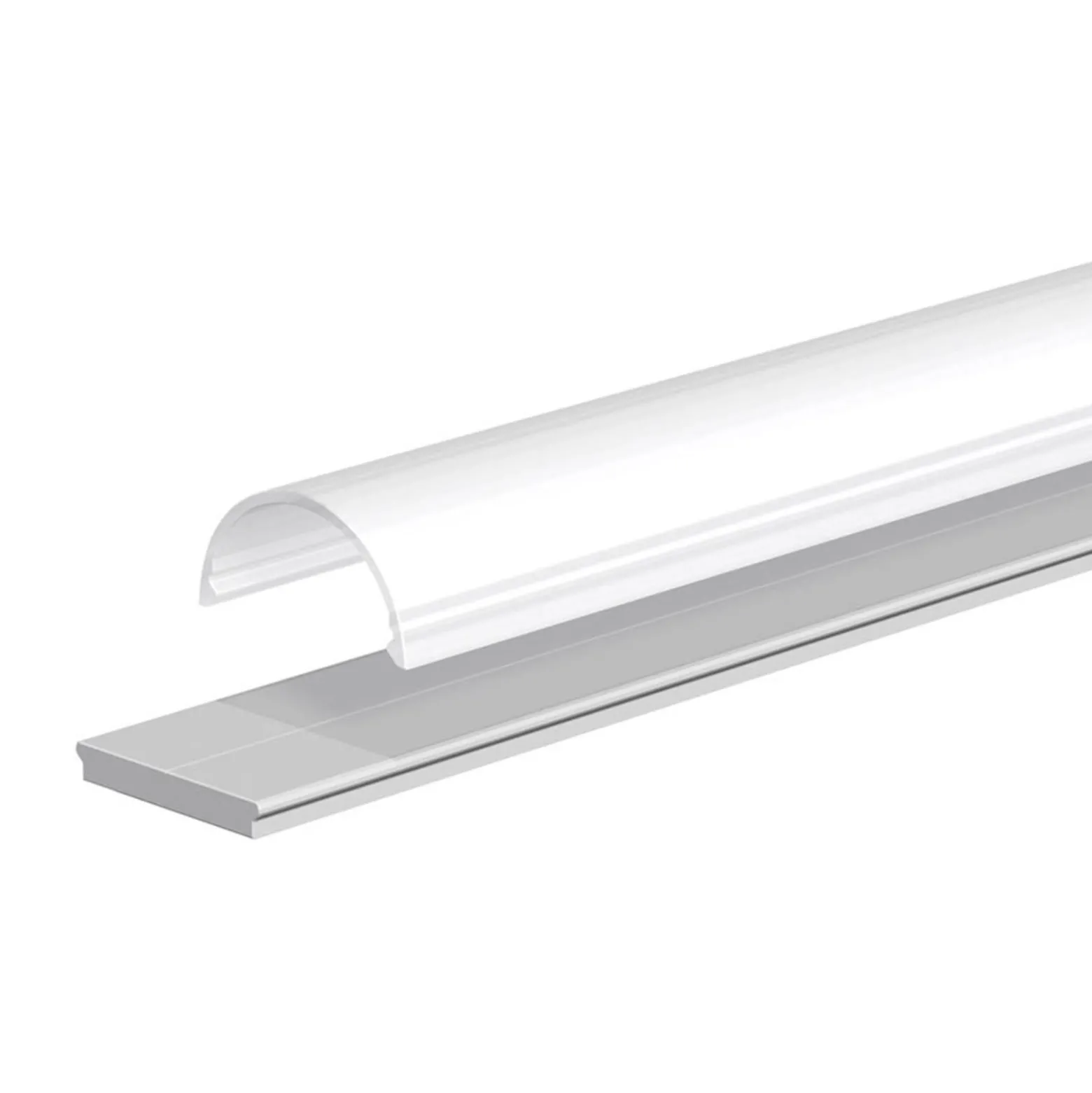 EVN APFLAT5 Alu-Profil, 200cm, halbrunde Abdeckung