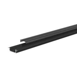 EVN APFLAT3 Alu-Profil, 200cm T-Profil, schwarz