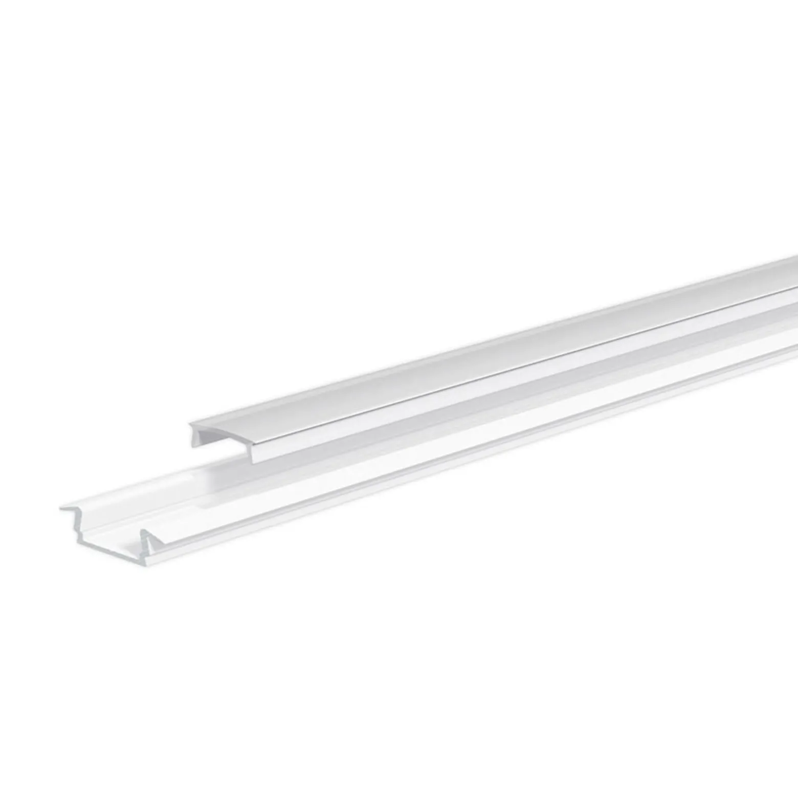 EVN APFLAT3 Alu-Profil, 200cm T-Profil, weiß