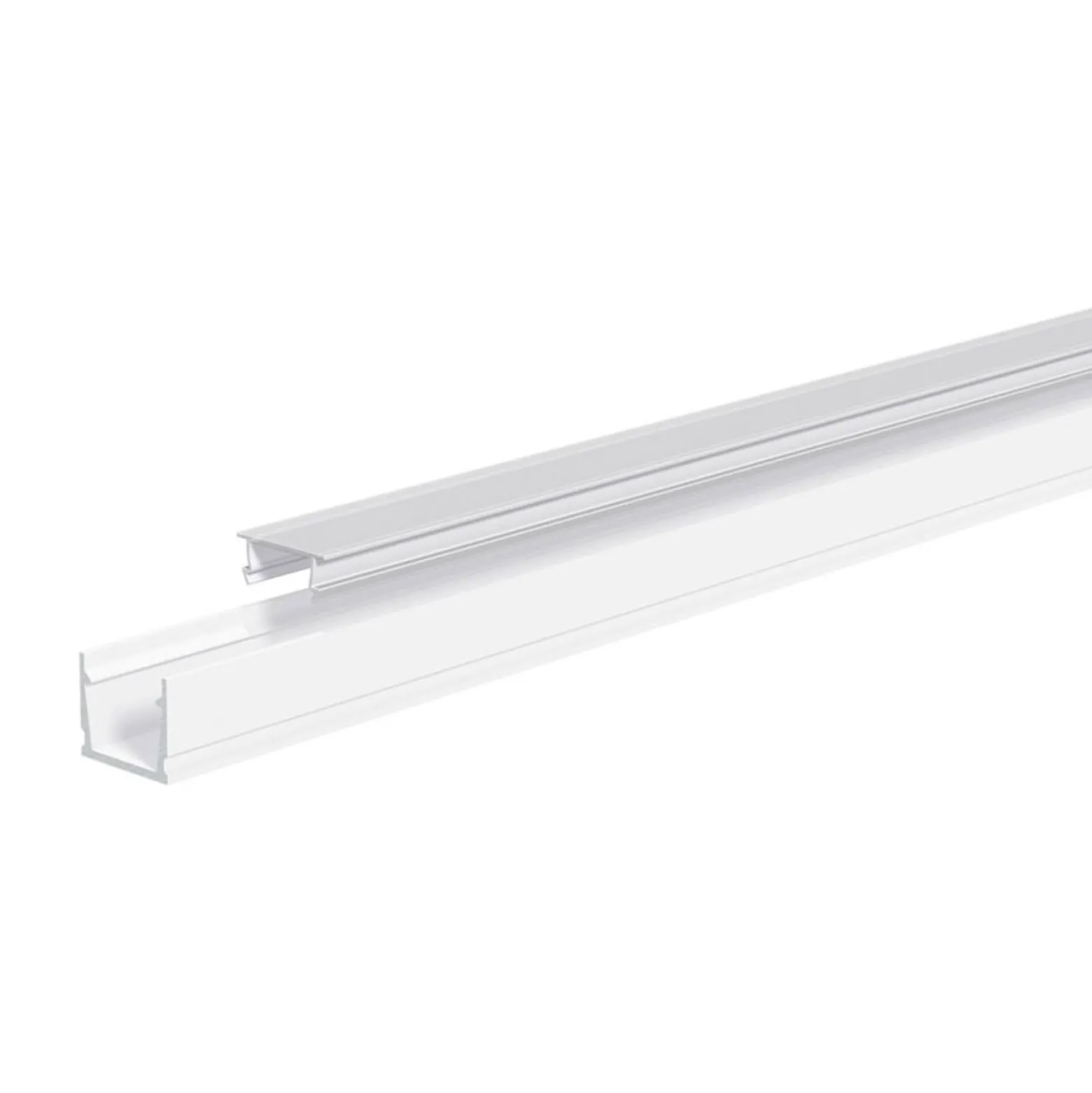 EVN APFLAT7 Alu-Profil 200cm, U-Profil, weiß
