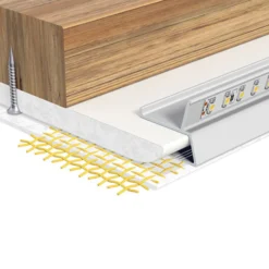 EVN APTBU Alu-Profil wandgerichtet 200cm alu