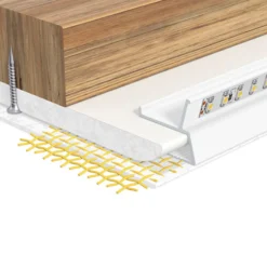 EVN APTBU Alu-Profil wandgerichtet 200cm weiß