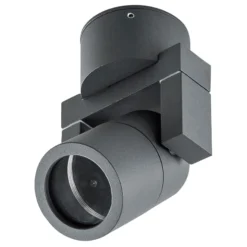 EVN 635015 Deckenanbauspot, IP54 rund anthrazit