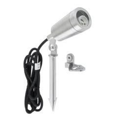 EVN Gartenspot L651023 Erdspieß Edelstahl blank