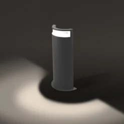 EVN Halbo LED-Wegeleuchte als halbe Säule
