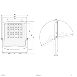 EVN Panthera LED-Außenstrahler IP65 100W 4.000K