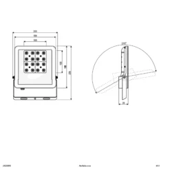 EVN Panthera LED-Außenstrahler IP65 30W 4.000K