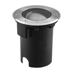 EVN Pentola LED-Bodeneinbaulampe Ø 18cm edelstahl