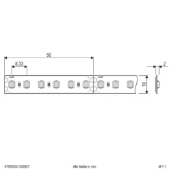 EVN STR2024 LED-Strip IP20 5m 72W 2.700K