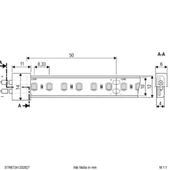 EVN STR6724 LED-Strip IP67 5m 72W 2.700K