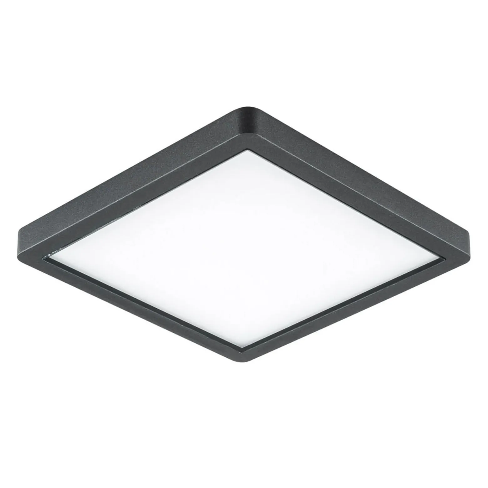 EVN Tectum LED-Außendeckenleuchte eckig mit Glas