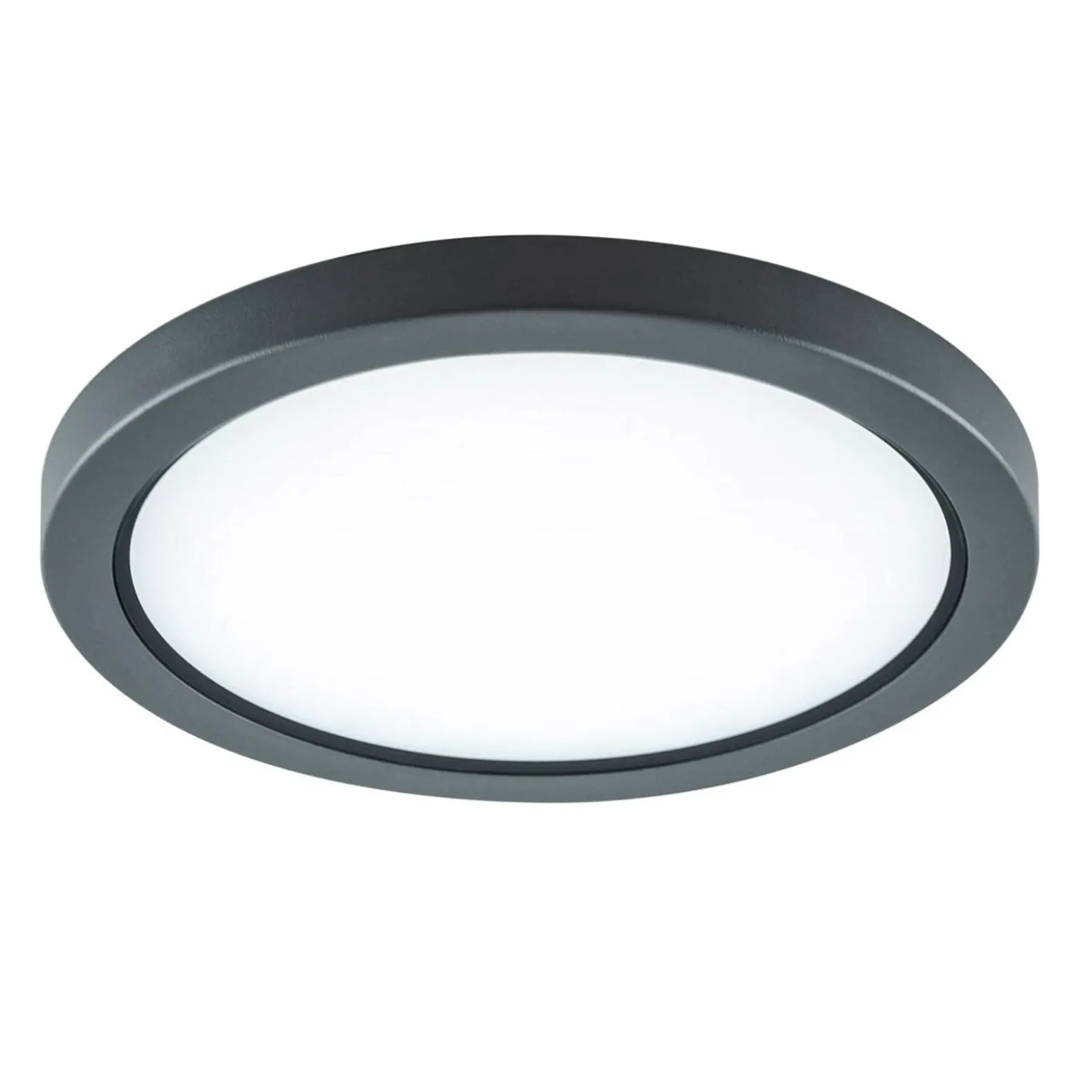 EVN Tectum LED-Außendeckenleuchte rund mit Glas