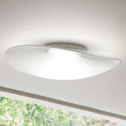 Fabbian Loop - LED-Glas-Deckenleuchte 3000K