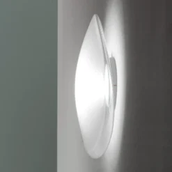 Fabbian Loop - LED-Glas-Deckenleuchte 3000K