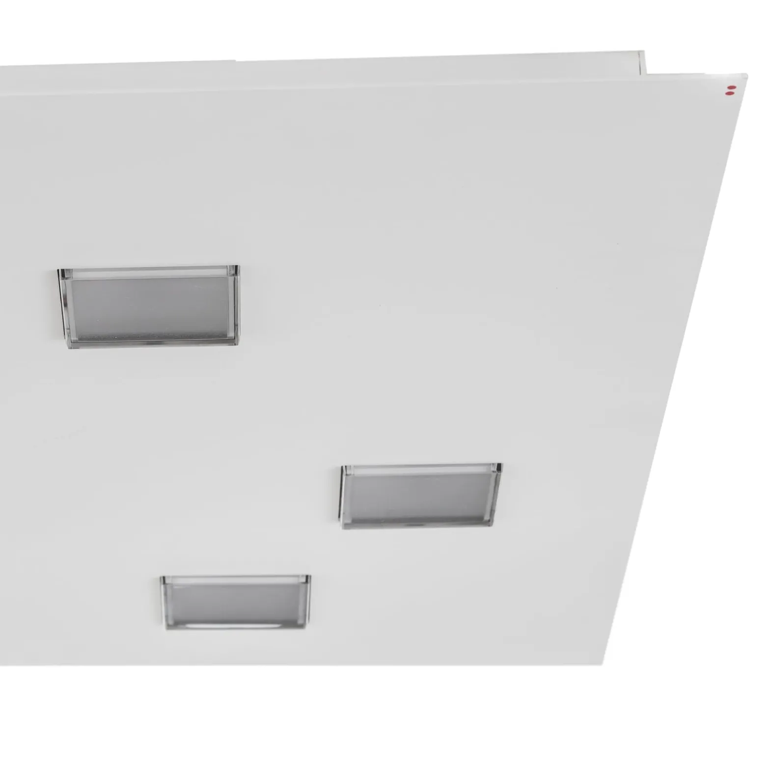 Fabbian Quarter - weiße LED-Deckenlampe 7flg.