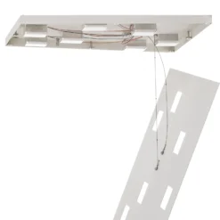 Fabbian Quarter - weiße LED-Deckenlampe 7flg.
