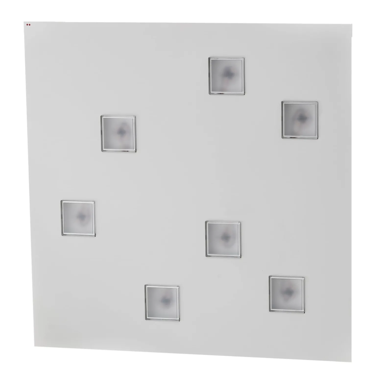 Fabbian Quarter - weiße LED-Deckenlampe 7flg.