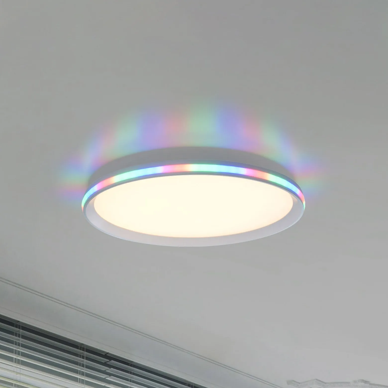 Fernbedienbare LED-Deckenlampe Galactica RGB/CCT