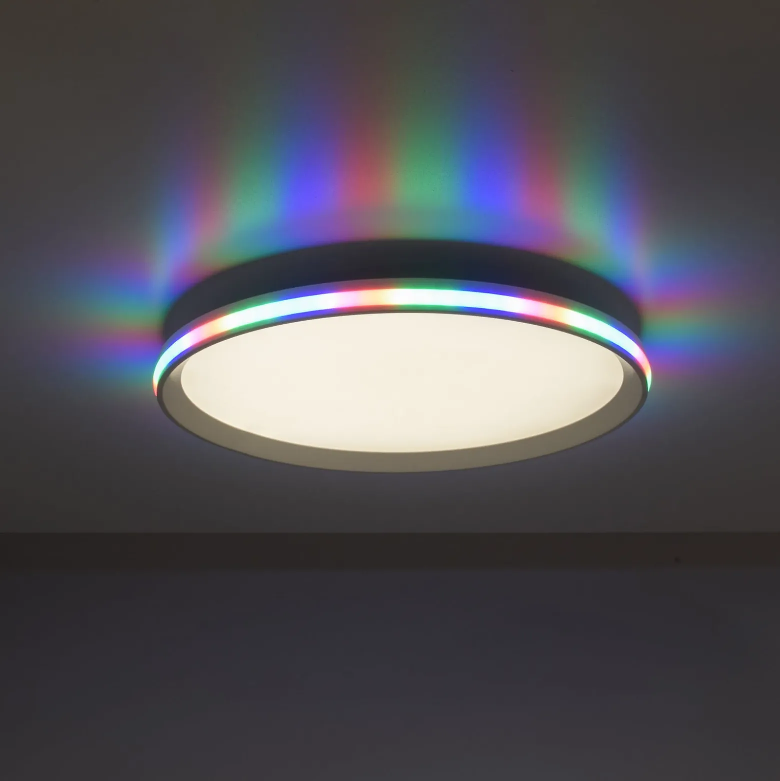 Fernbedienbare LED-Deckenlampe Galactica RGB/CCT