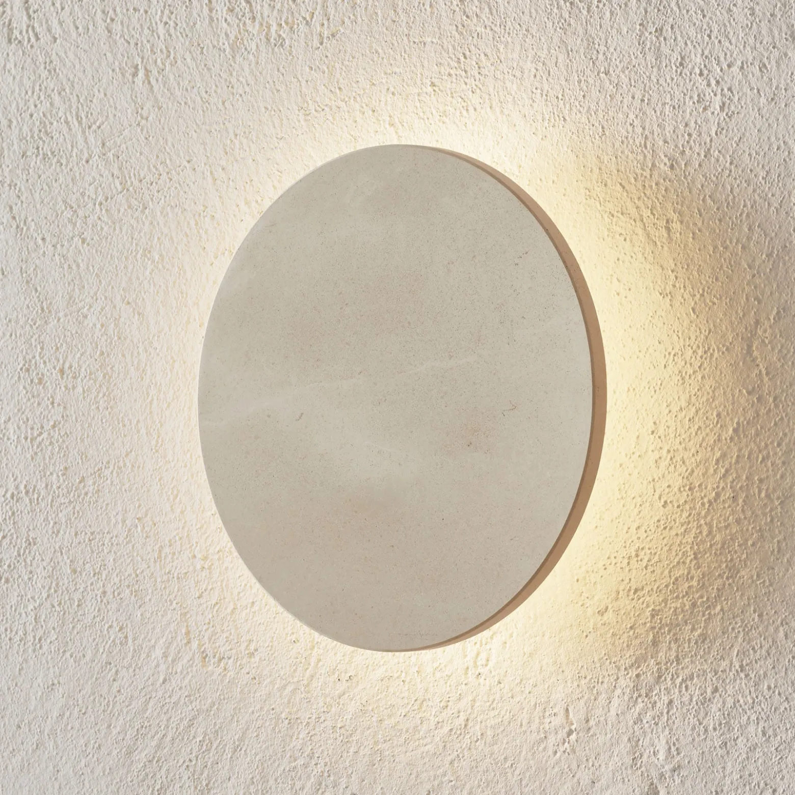FLOS Camouflage 240 - LED-Außenwandlampe Stein