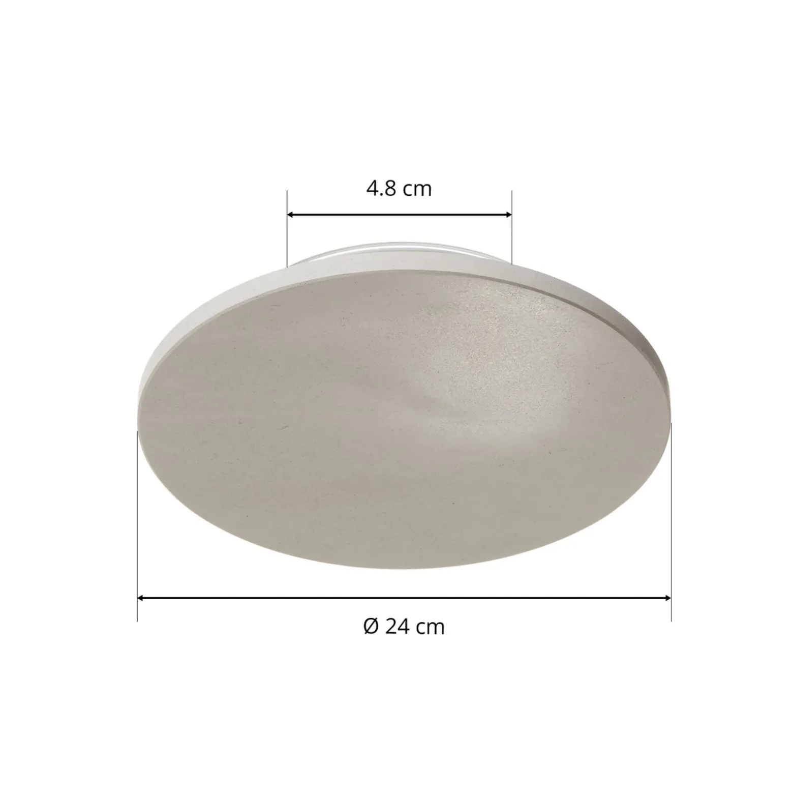 FLOS Camouflage 240 - LED-Außenwandlampe Stein