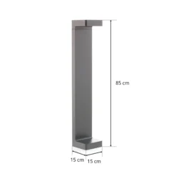 FLOS Casting C150 LED-Wegeleuchte, 85 cm 3.000 K