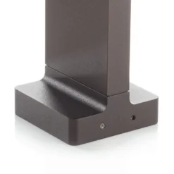 FLOS Casting T 100 - LED-Sockelleuchte 50 cm braun