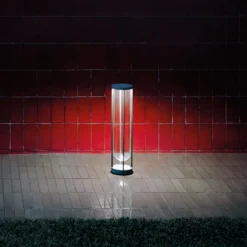 FLOS In Vitro Bollard 3, 2.700 K 90 cm schwarz